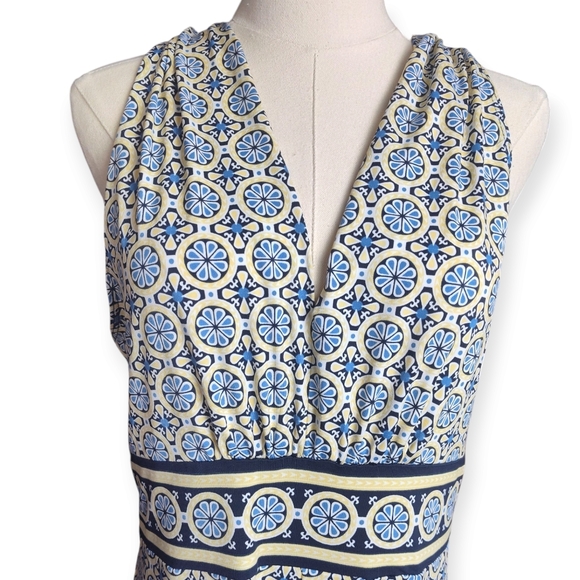 Max Studio Sleeveless Print Mini Summer Dress Womens Size Large - Picture 3 of 8